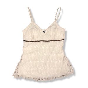 ❤️LAST CHANCE❤️ Y2K Crochet Babydoll Tank Top